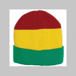 zimná čiapka Rastafari materiál 90%akryl 10%spandex univerzálna veľkosť